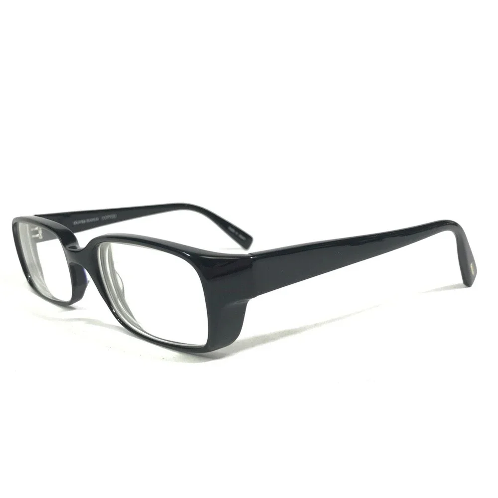 Oliver Peoples Gehry BK Eyeglasses Frames Black Rectangular Full Rim 53-18-140